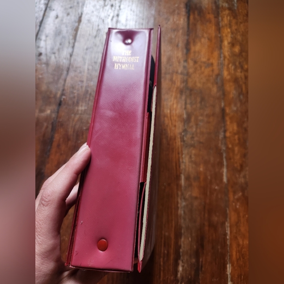 The Methodist Hymnal 1939 The Methodist Book 3 Ring Binder Red Vintage Read Desc - Picture 8 of 8